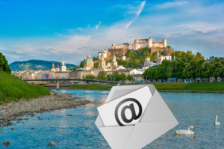 View of Fortress Hohensalzburg across the Salzach River | © Tourismus Salzburg GmbH