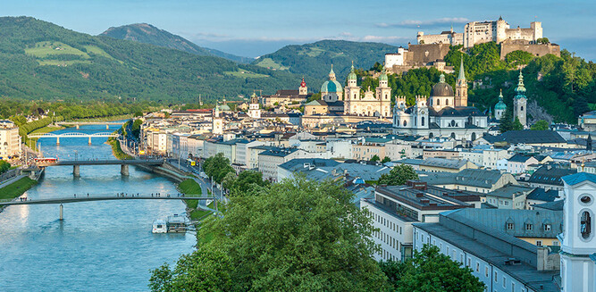 Salzburg Panorama in summer | © Tourismus Salzburg GmbH