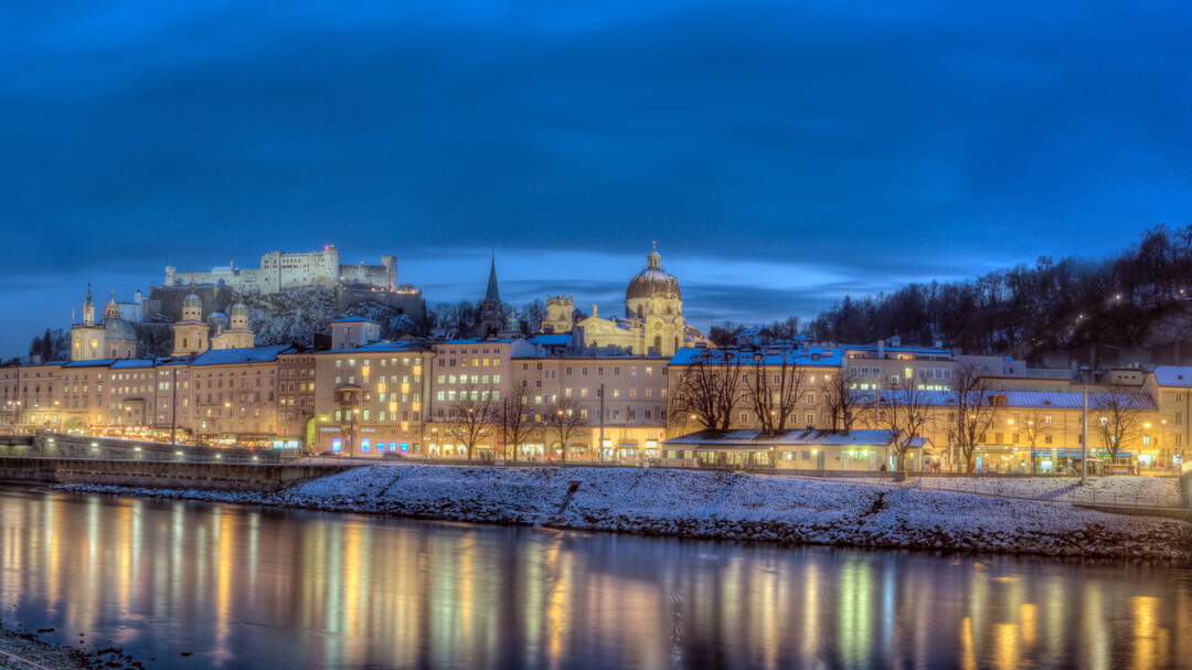 Panorama of the Old Town of Salzburg | © Tourismus Salzburg