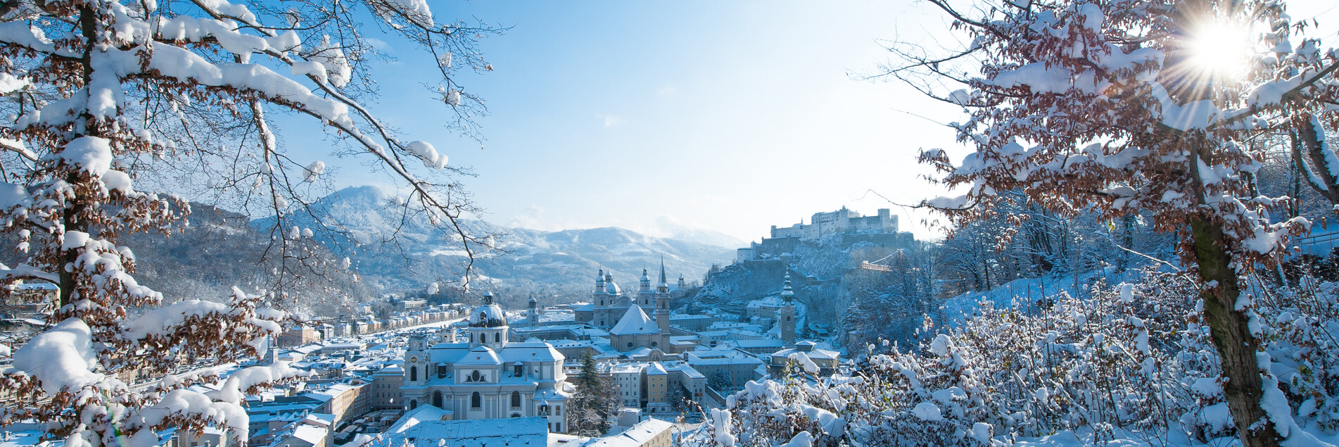 Salzburg Winter Panorama | © Tourismus Salzburg / G. Breitegger