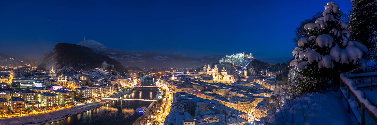 Salzburg Old Town in Winter | © Tourismus Salzburg GmbH