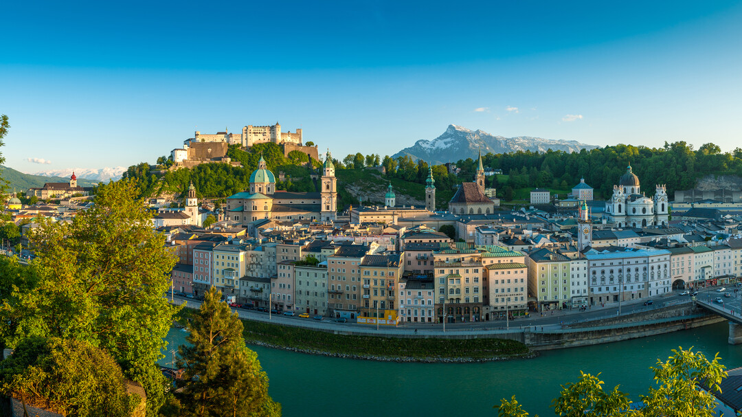 Salzburg panorama with the view on the old town of Salzburg | © Tourismus Salzburg