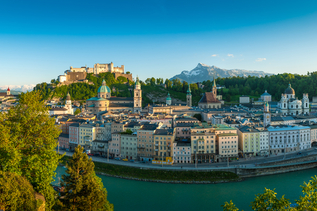 Salzburg panorama with the view on the old town of Salzburg | © Tourismus Salzburg