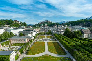 Mirabellgarten im Frühling in Salzburg | © Tourismus Salzburg