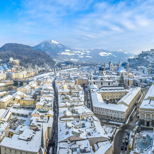 Die Salzburger Altstadt im Winter | © Tourismus Salzburg GmbH