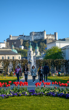 Mirabell garden in Salzburg in Spring | © Tourismus Salzburg / G. Breitegger
