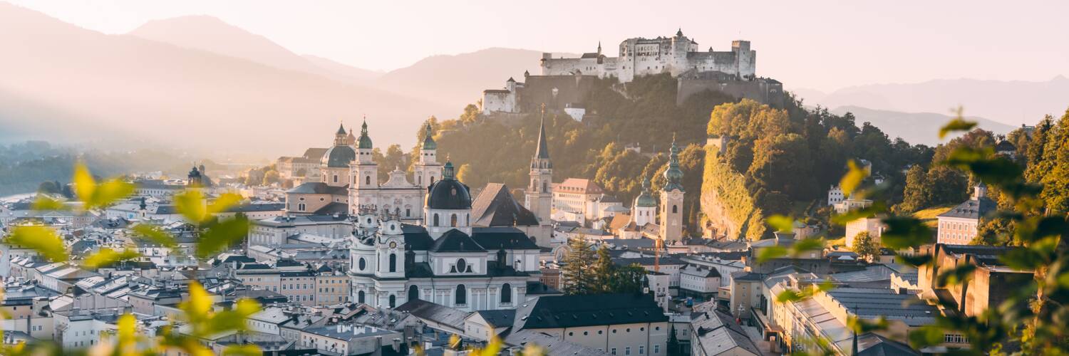 View from Mönchsberg on the old town of salzburg | © TSG Tourismus Salzburg GmbH / S.Scheichl